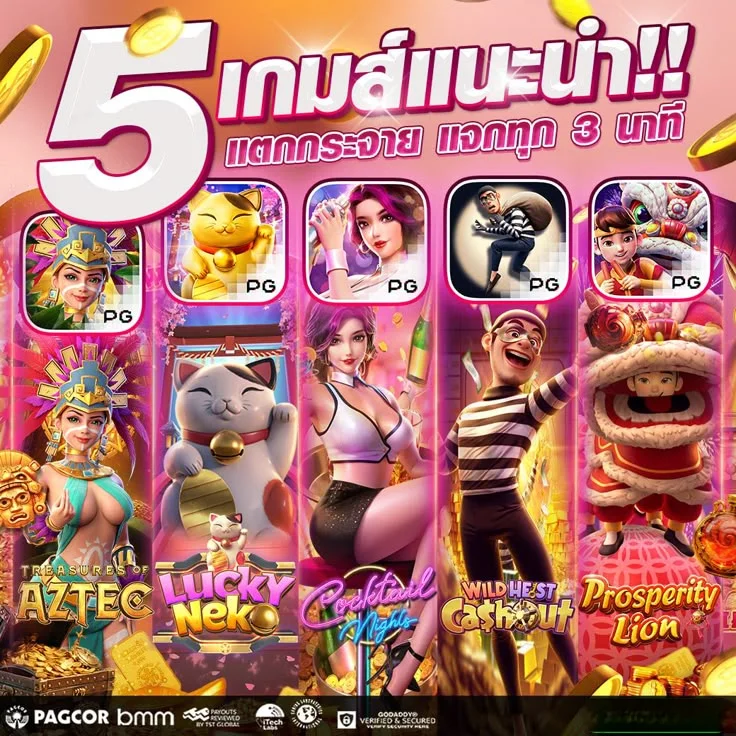 ทดลองสล็อต PG Soft ฟรีสปิน